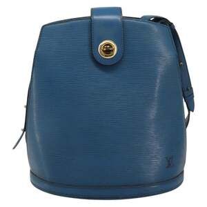 Louis Vuitton Epi Cluny Shoulder Bag Blue